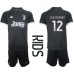 Juventus Alex Sandro #12 Replika Babykläder Tredje matchkläder barn 2023-24 Korta ärmar (+ Korta byxor)